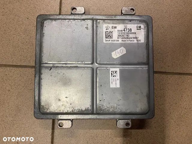 STEROWNIK KOMPUTER SILNIKA OPEL ASTRA J 1.6 CDTI 55484738 - 1