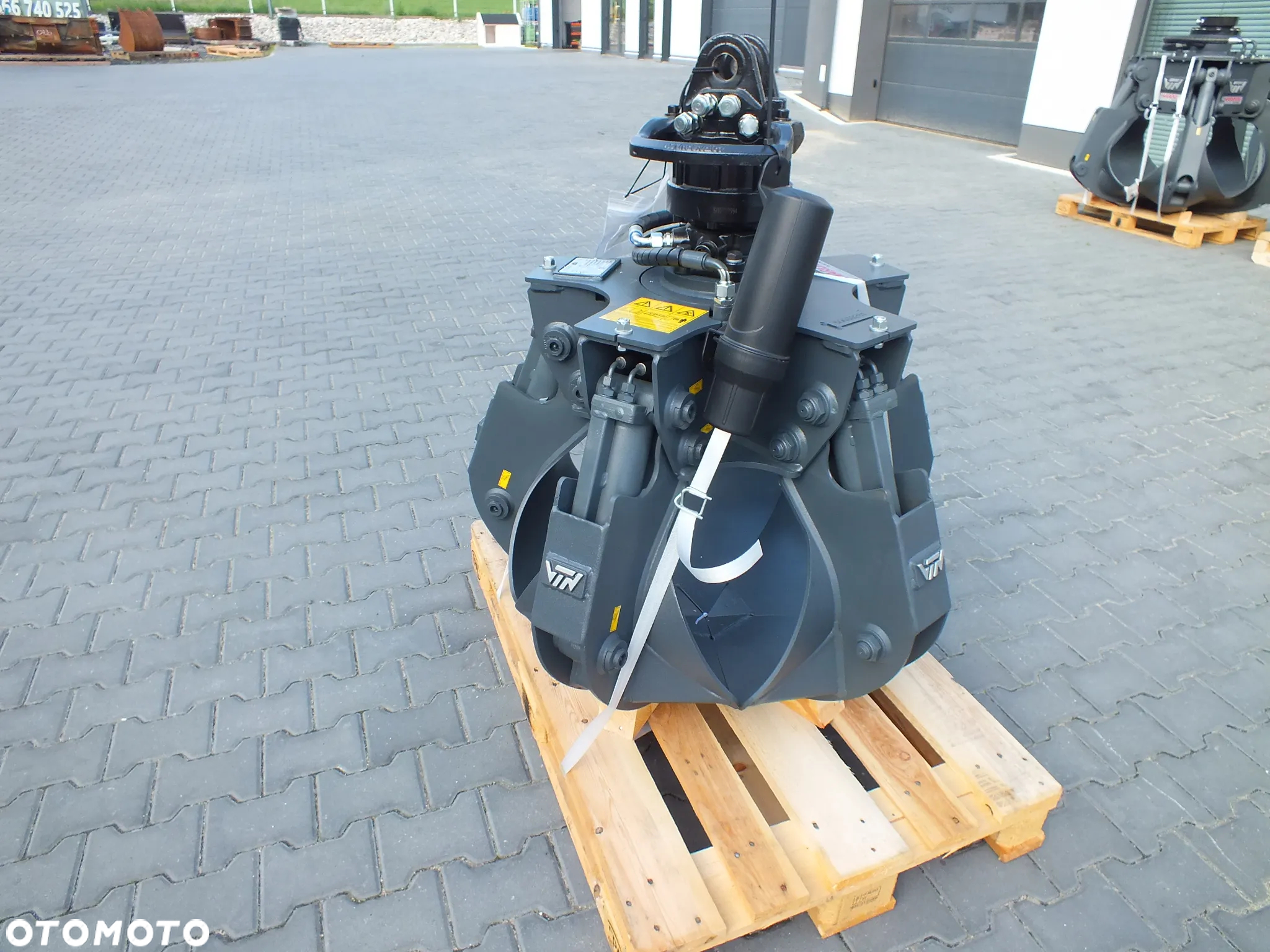Obrotowy chwytak hydrauliczny do złomu VTN 92EC230 - 7