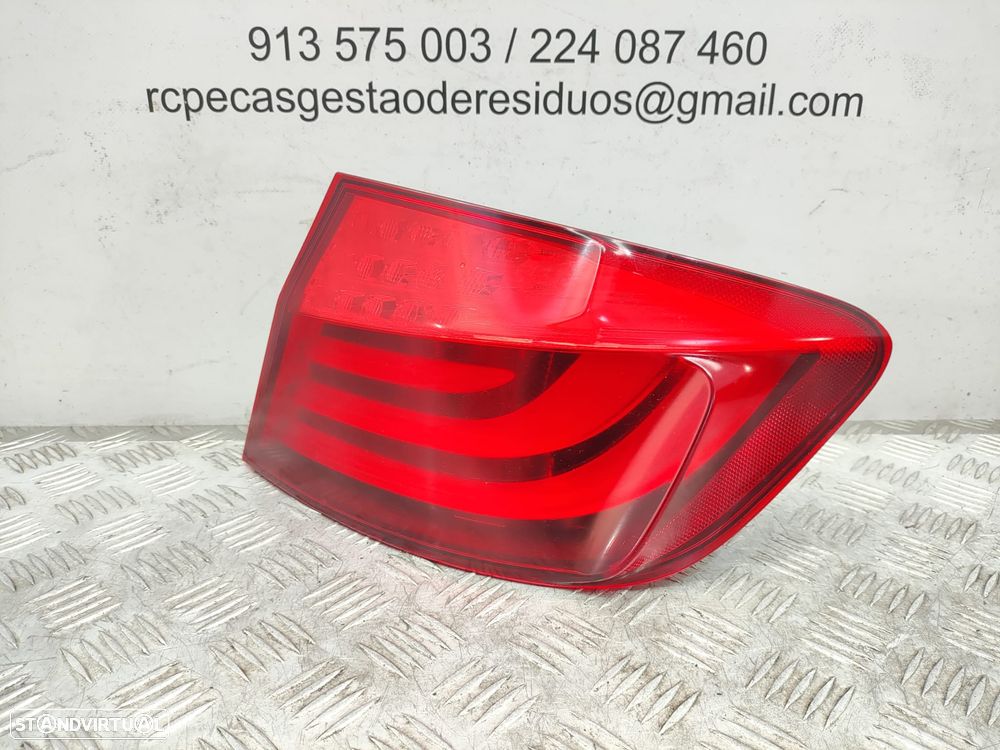Farolins traseiros trás direito esquerdo LED BMW Serie 5 F10 Sedan Carro Pré LCI de 2009 a 2013 - 13