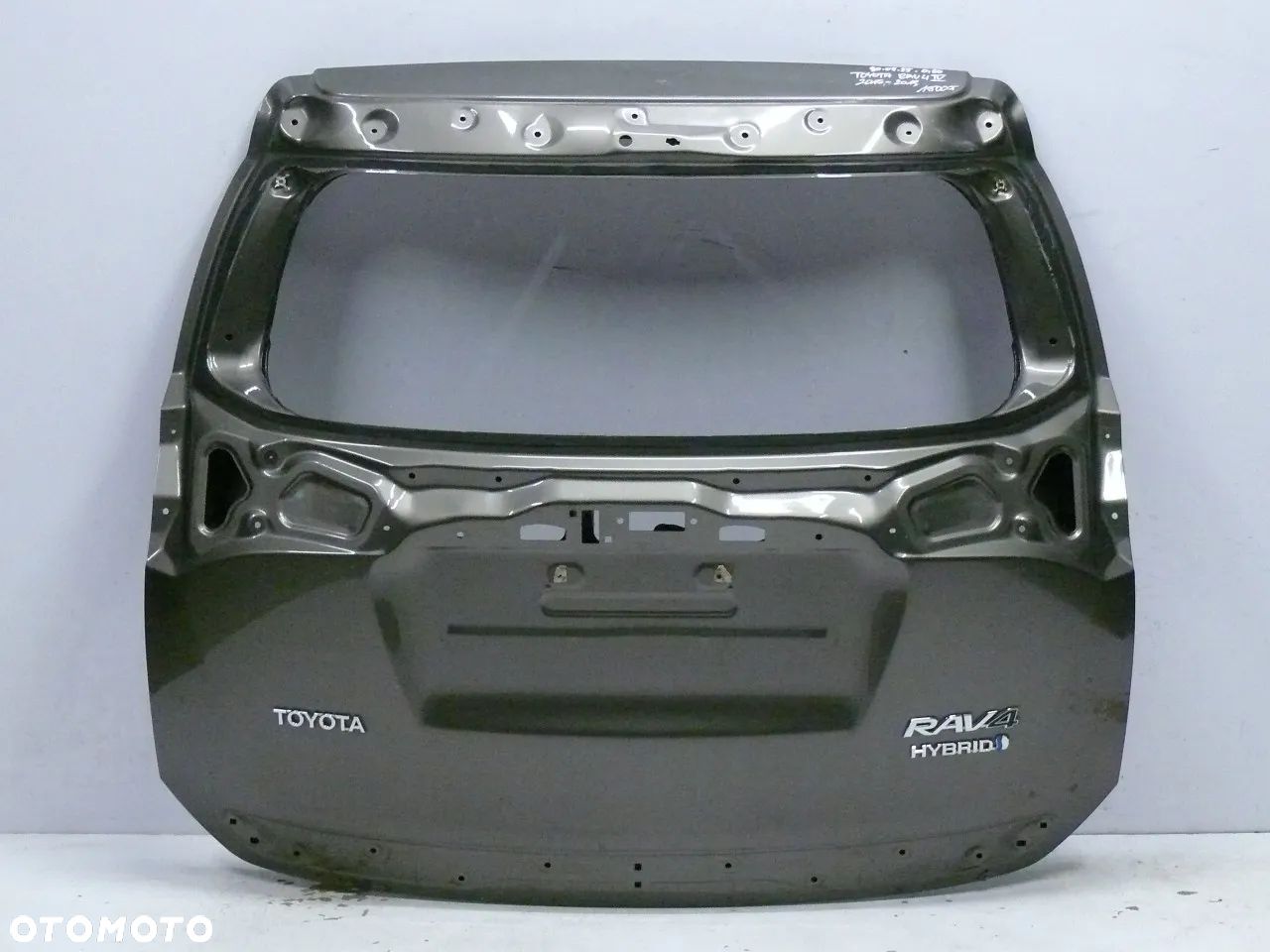 KLAPA TYLNA BAGAŻNIKA TOYOTA RAV4 RAV-4 2015 2019 HYBRID - 1