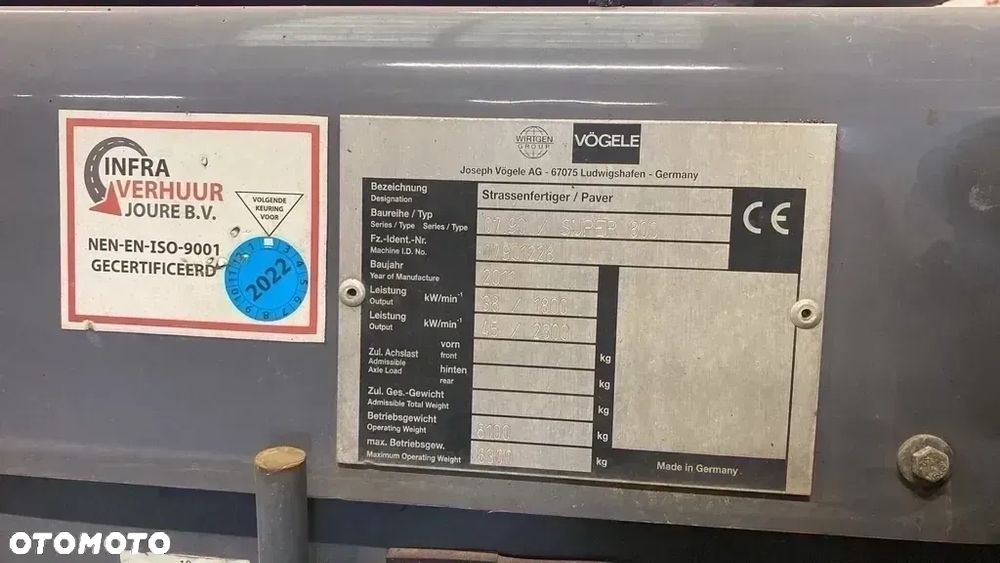Vogele super 800-2 - 3
