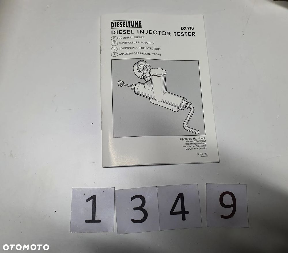 Tester Przyrząd do testowania końcówek wtrysków DAF 0694966 DX710 - 7