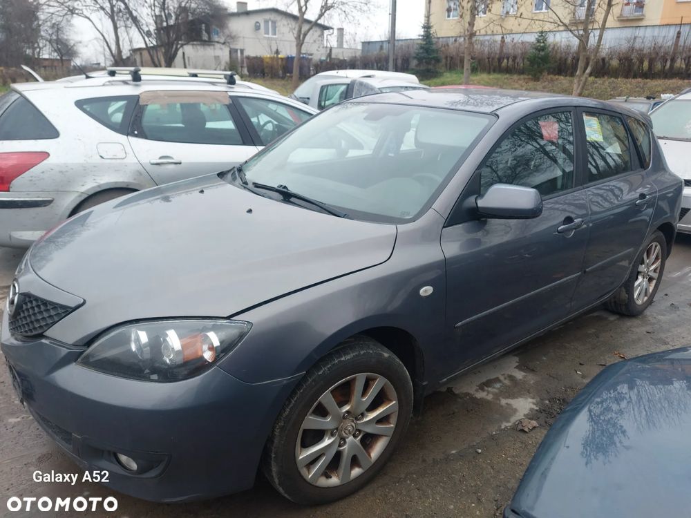 Zderzak MAZDA 3 1,6B 07R. maska,lampy,drzwi,klapa..... - 2