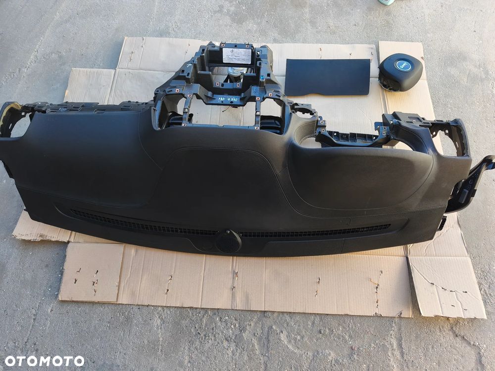 DESKA ROZDZIELCZA KONSOLA KOKPIT AIRBAG SKÓRA JEEP GRAND CHEROKEE WK2 LIFT - 12