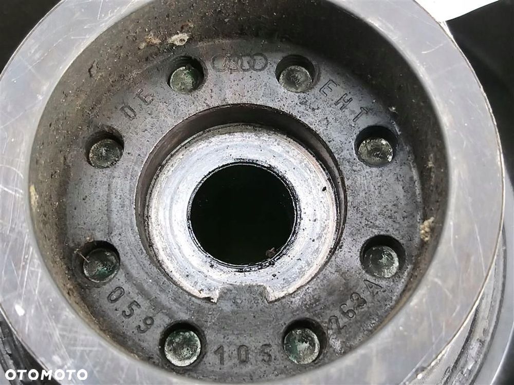 Koło pasowe wału Audi A8 D2 1994-2002 2,5 TDI 059105263A ORYGINAŁ - 6