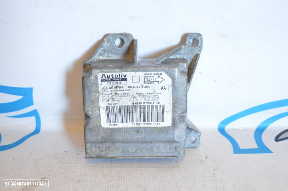 CENTRALINA ECU SENSOR AIRBAG 9673657880 CITROEN DS3 DS 3 1.6 HDI 92CV 9HP 9H06 10JBOL INJEÇÃO BOSCH - 3