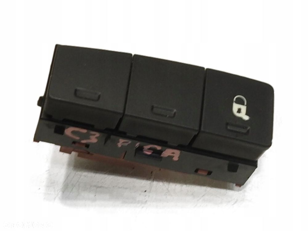 PRZYCISK PRZEŁĄCZNIK CENTRALNEGO ZAMKA CITROEN C3 PICASSO 96631919XT - 1