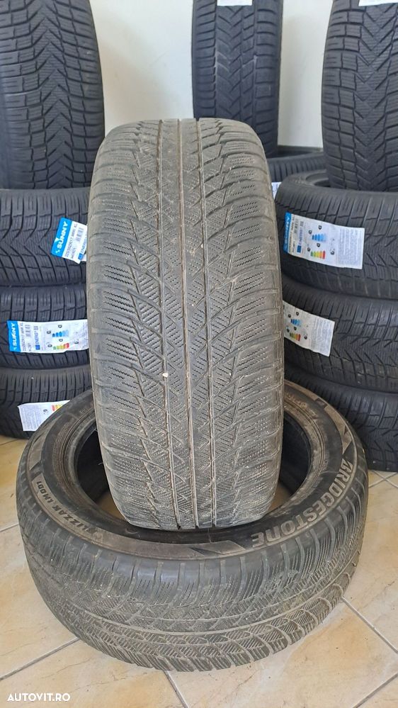 2 Anvelope iarna 225 50 r18 BRIDGESTONE - 1
