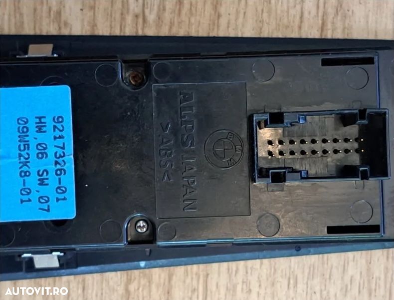 Panou butoane geamuri electrice oglinzi electrice Original BMW E90+LCI E91+LCI - 3