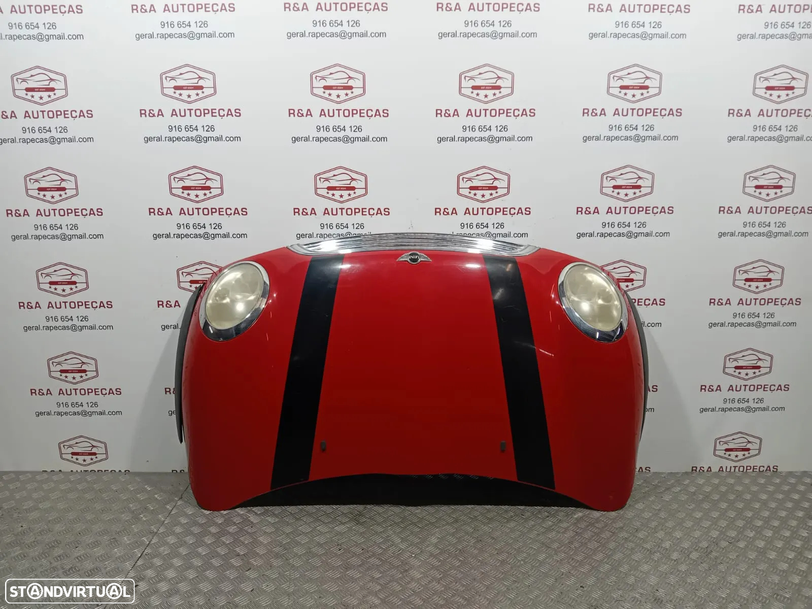 Frente Completa Mini Cooper One R50 R52 R53 Facelift LCi - 12