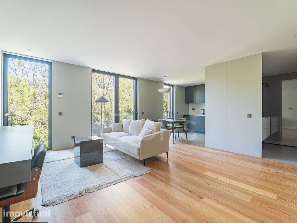 Studio novo, mobilado em condomínio com jardim privado - Grande imagem: 4/33