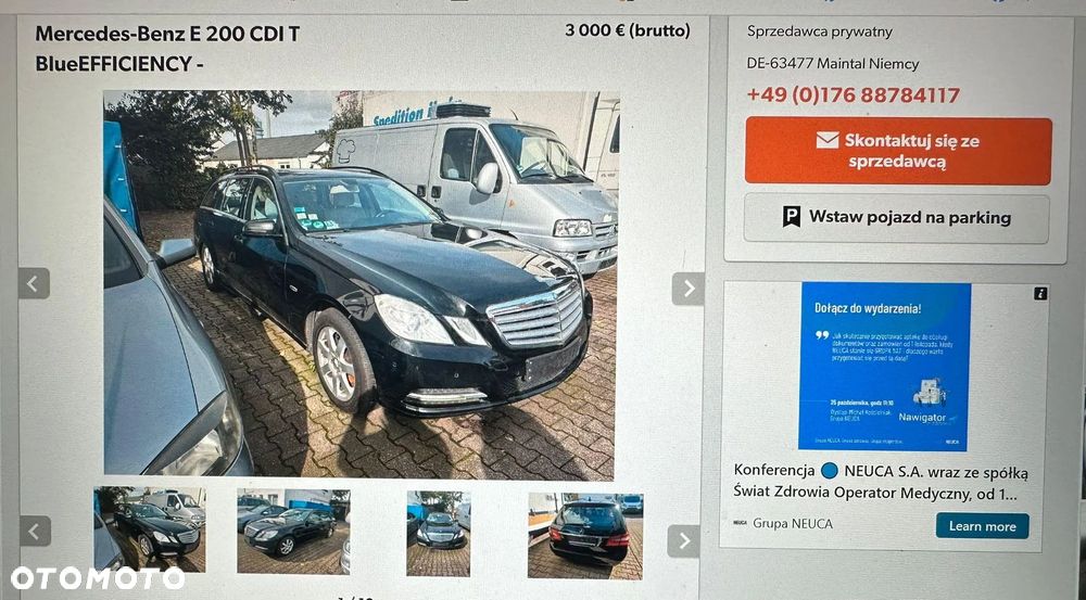 Mercedes-Benz Klasa E 200 CDI Avantgarde - 17