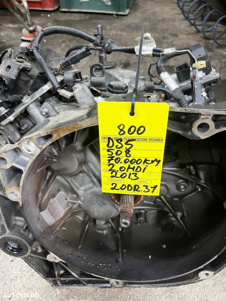 Cutie Viteze 20DR31 Citroen Ds5 508 2.0 hdi 2013 - 5