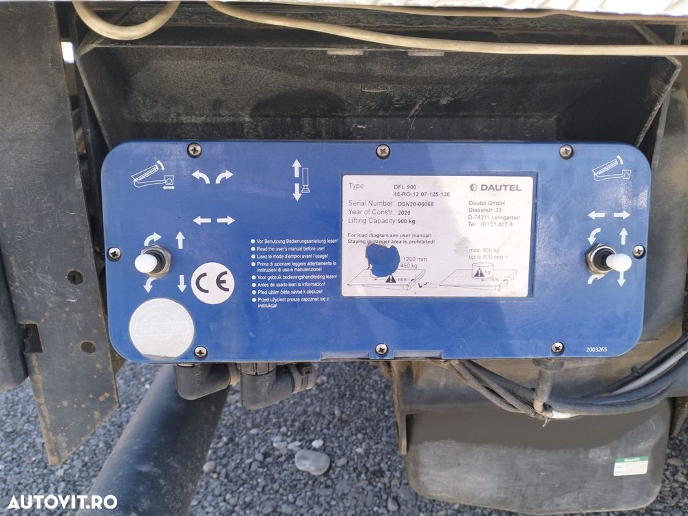 Iveco DAILY 50C15 CUB cu USI AMBELE PARTI si LIFT - 7