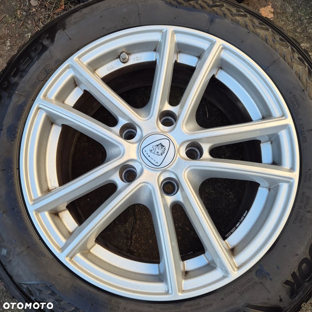 ZIMA KOŁA 5x120 BMW F30 F31 F32 F33 F36 X1 E84 E90 205/60 R16 +czujniki - 2