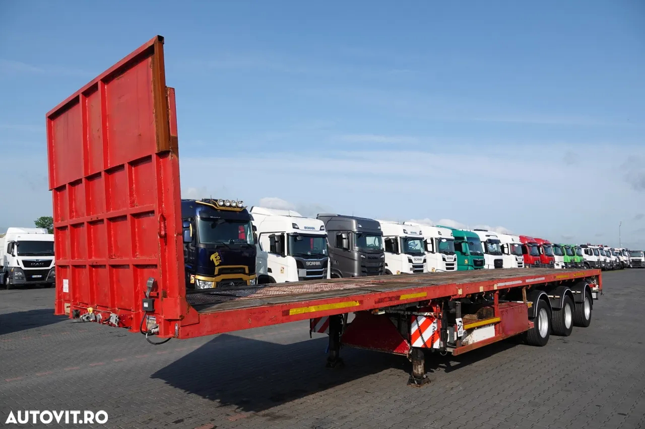 Faymonville SPZ-3AA / REMORCA AUTO / EXTENSIBILA / 29 M / SUSPENSION HIDRAULICA / AXI DE DIRECTION - 30