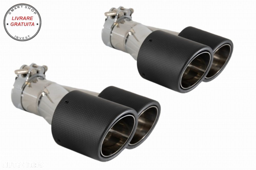 Bara Spate cu Eleron Portbagaj si Tobe Ornamente Sistem Evacuare Carbon BMW Seria - livrare gratuita - 12