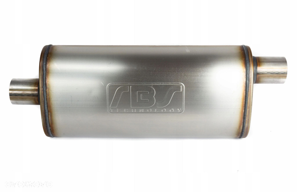 TŁUMIK ŚRODKOWY PRZELOTOWY 2,5" 63MM RBS 61cm