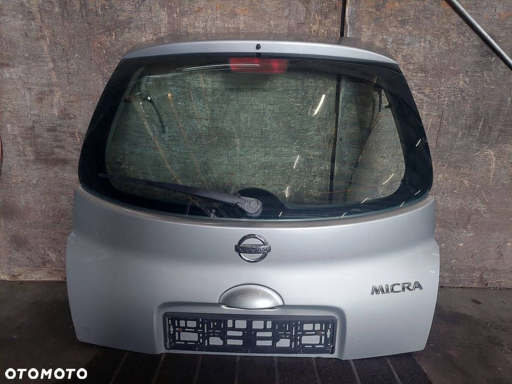 KLAPA BAGAŻNIKA KOMPLETNA NISSAN MICRA K12 KY0 - 1
