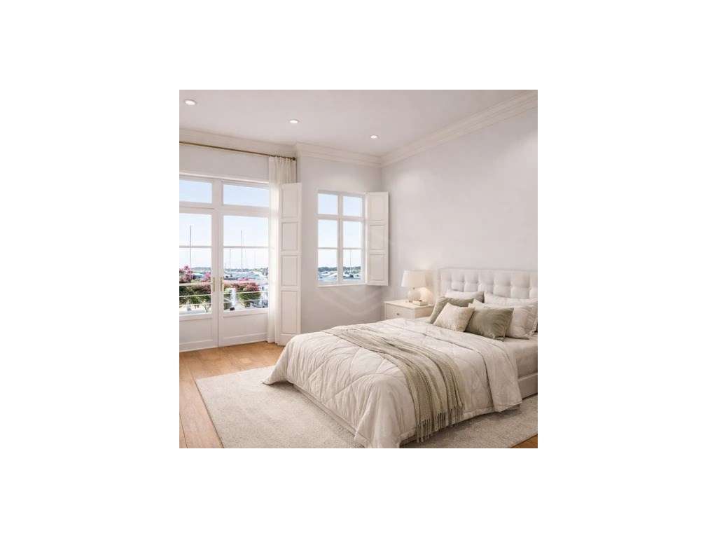 Apartamento T2 em edifício pombalino com vista para a marina de Vil... - Grande imagem: 4/15