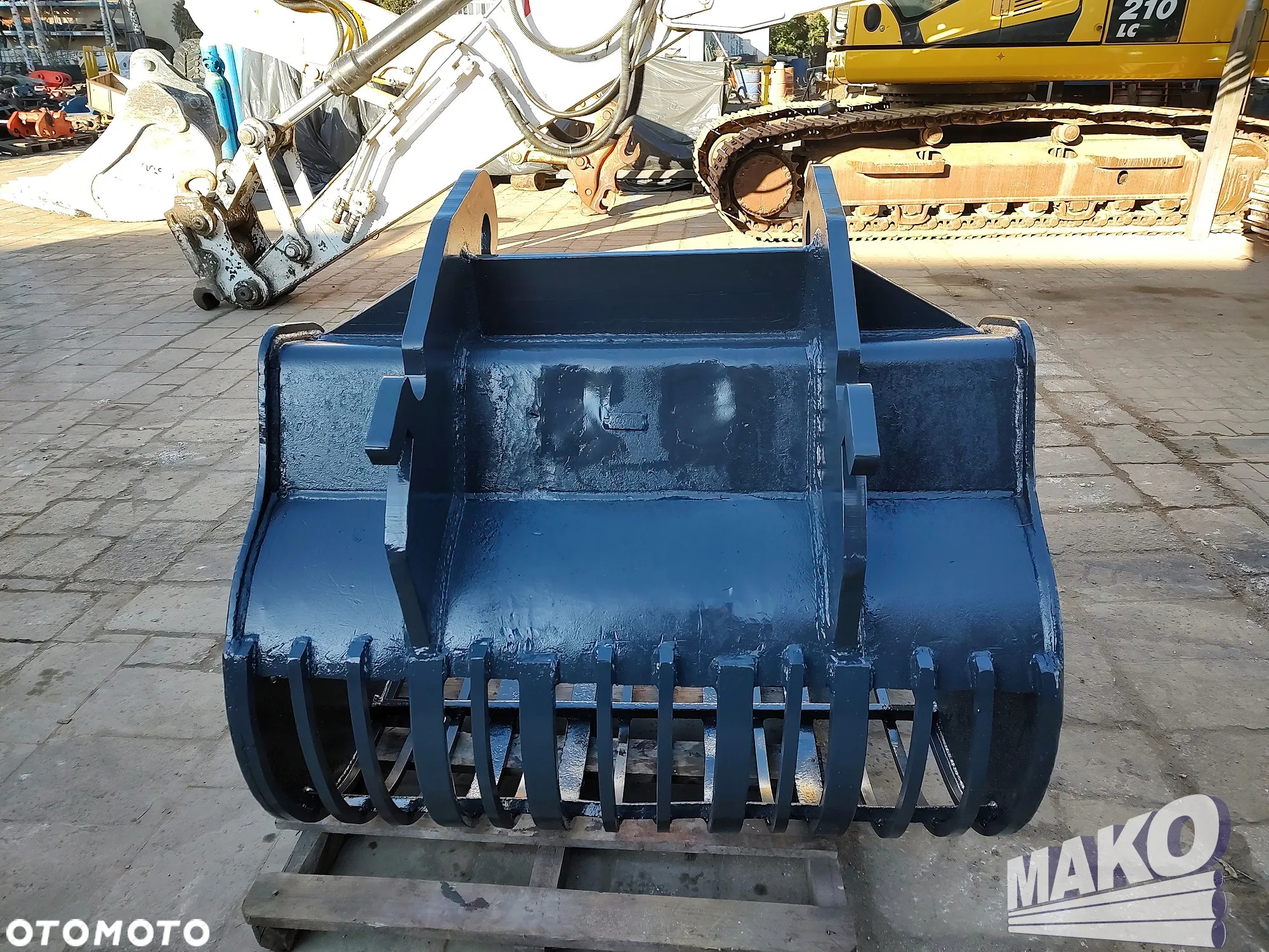 Łyżka Geith 120cm przesiewna do koparki Verachtert CW40 CW30 CW20 - 4