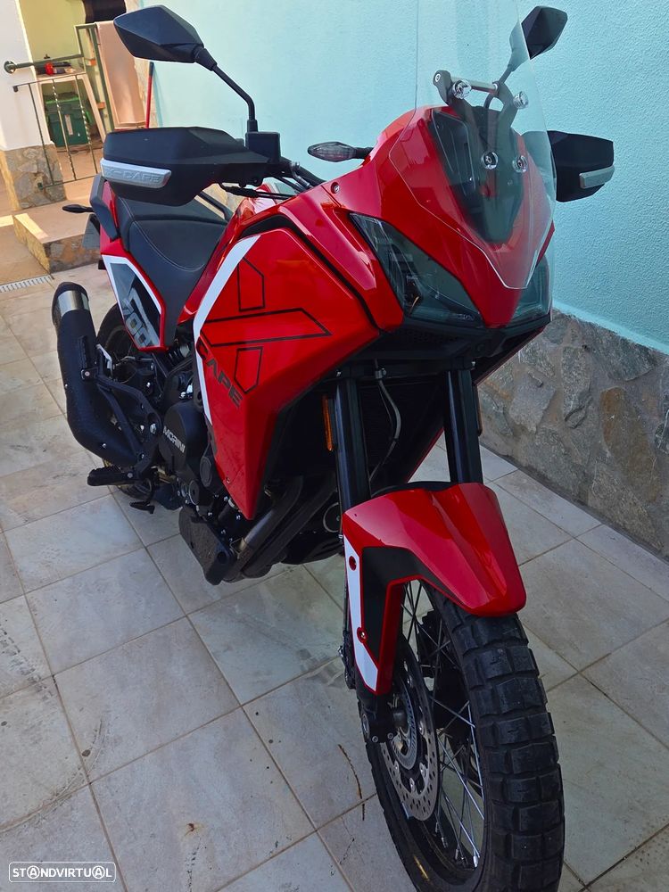 Moto Morini X-Cape Jante Preta Raios - 2