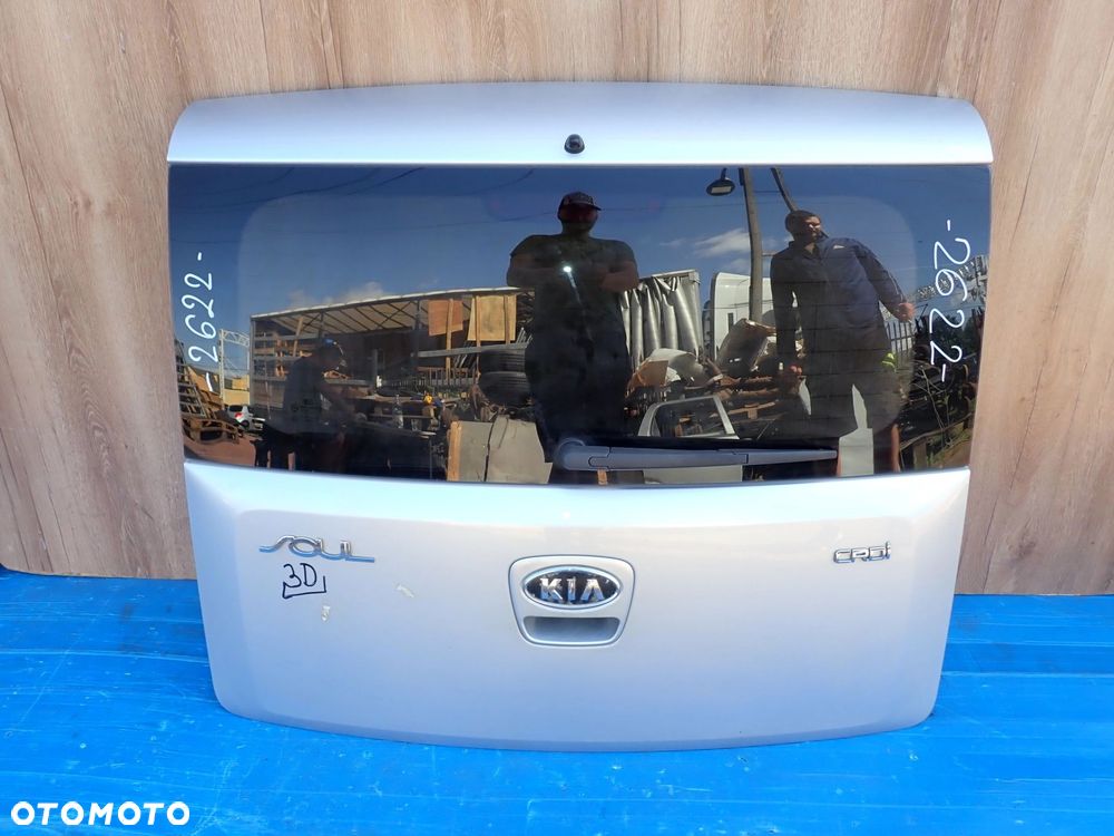 KIA SOUL I 09-11 KLAPA BAGAŻNIKA SZYBA 3D - 1