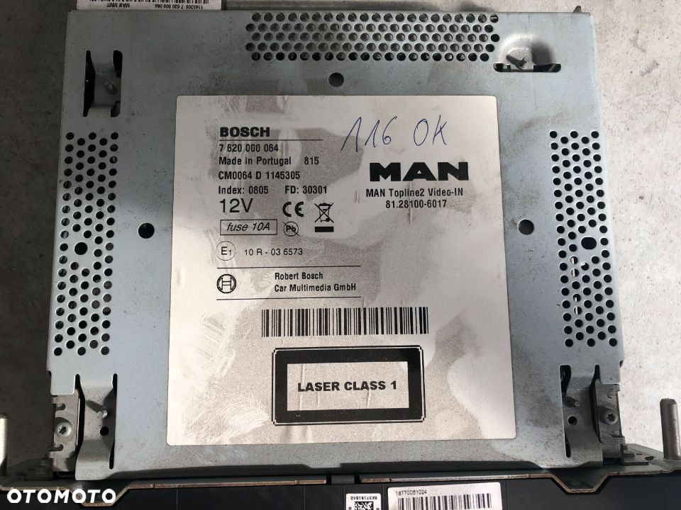 Radio nawigacja MAN TGX 81.28100.6017 - 5