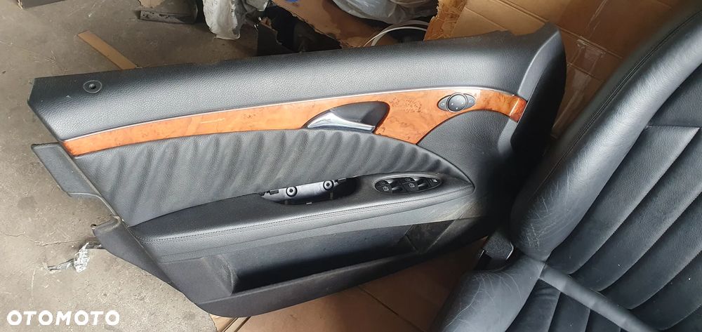 Fotele kanapa boczki komplet skóra elektryczne Mercedes E-Klasa W211 - 6