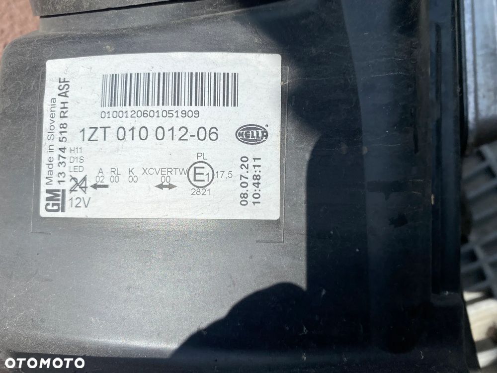 lampy astra j lift bi xenon led  komplet eu całe - 9