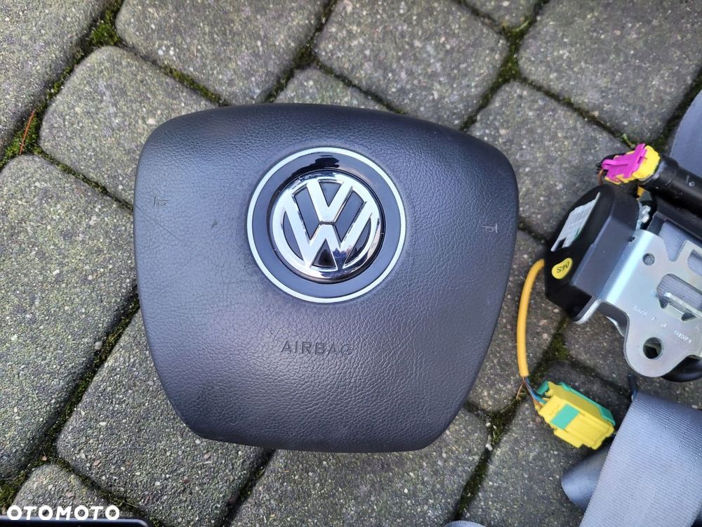 VW PHAETON II LIFT DESKA KONSOLA PODUSZKI PASY AIRBAG ORYGINAŁ 10-15R - 4