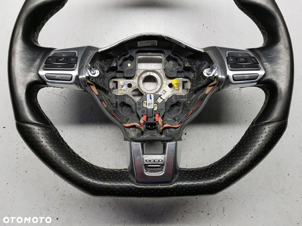 VW GOLF VI 08-13r GTD KIEROWNICA SKÓRZANA - 4