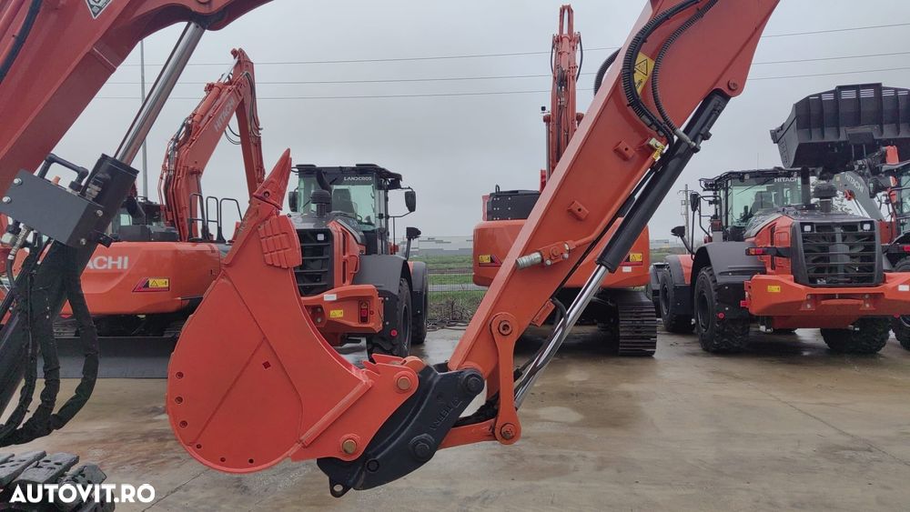 Hitachi ZX85, 9,3 TONE, 2023, 1.965h, CUPLA RAPIDA HIDRAULICA, cupe ingusta si lata NOI, cupa taluz neinclinabila NOUA, senile cauciuc PAD, LAMA NIVELARE, Instalatia picon pe brate, Aer cond, sistem antifurt, Ad sapare 5m,ridica 5t, CA NOU-PROMOTIE 64.900Eur - 30