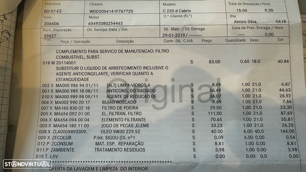 Mercedes-Benz C 220 d Cabrio 9G-Tronic - 21