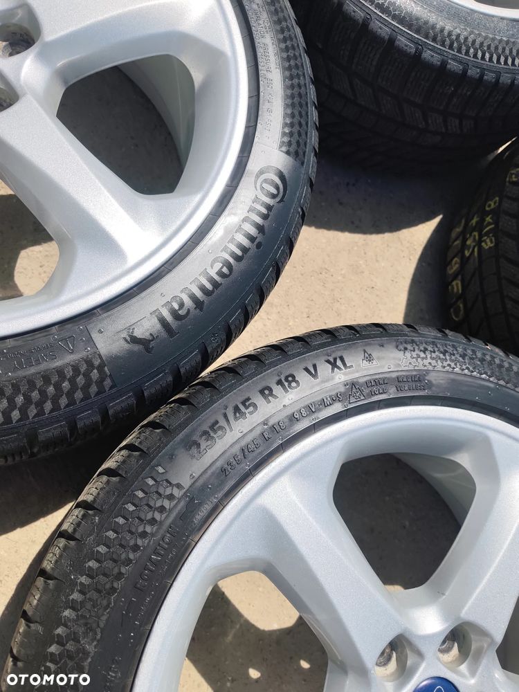 5x108 Alufelgi Felgi Aluminiowe Oryginalne 18 Koła Zimowe Zima FORD CMAX SMAX MONDEO FOCUS KUGA GALAXY EDGE VOLVO C30 C70 S40 V40 S60 V50 V60 s90 v90 6,5mm 21r. Legnica ALU-RAD 235/45 - 9