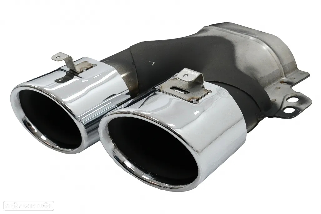 Difusor com Ponteiras Mercedes C W205 (2014 a 2020) Look 43 - 8