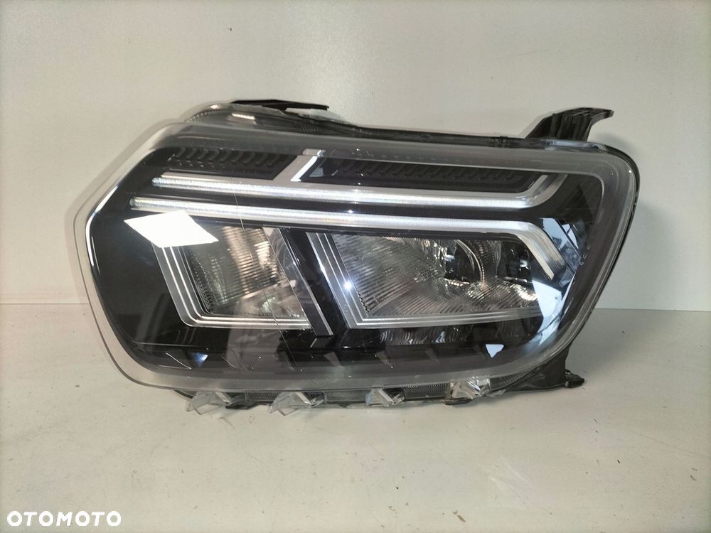 lampa przednia reflektor lewa dacia duster ii lift 21- led+h1 - 1