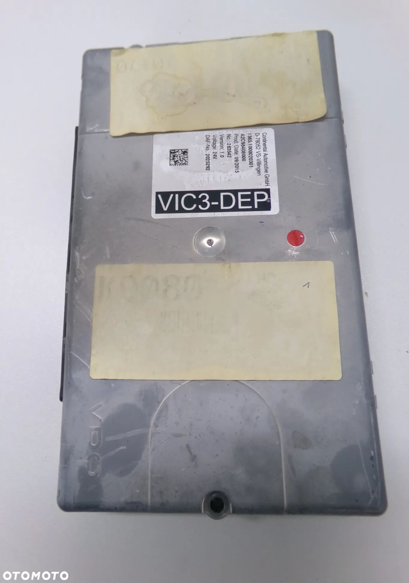 STEROWNIK KOMPUTER MODUŁ VIC3 - DEP 1.0 DAF 2025292 - 1