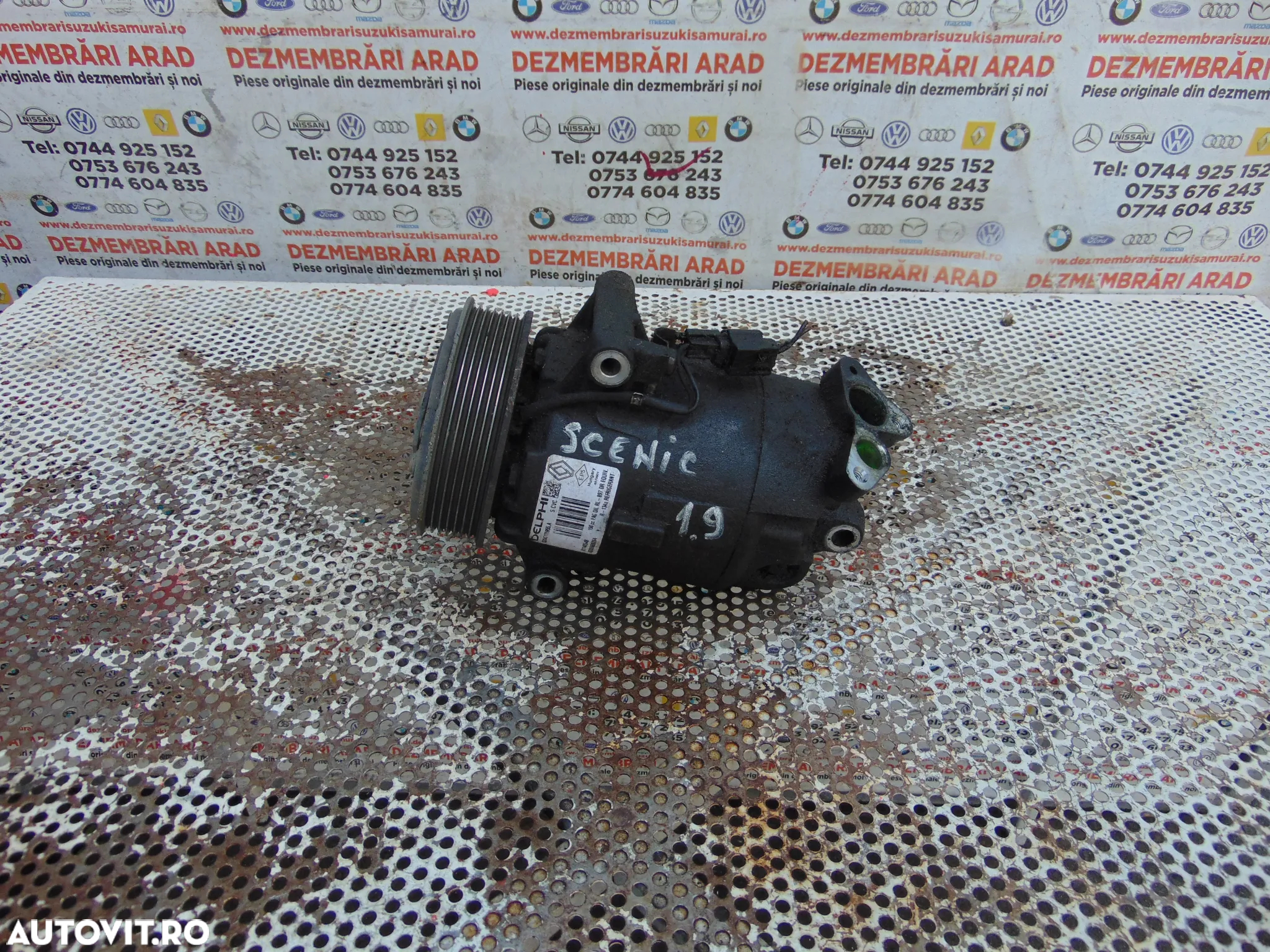 Compresor clima Renault Scenic 2.0 Laguna 3 megane cod 8200669284 - 2