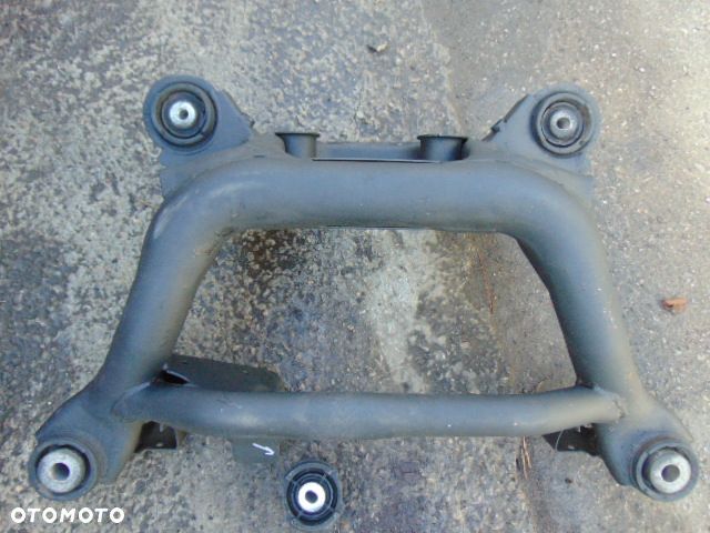 BMW E46 LUX wózek sanki BELKA ława TRAWERSA TYŁ TYLNA zawieszena OK poduszki GUMY - 5