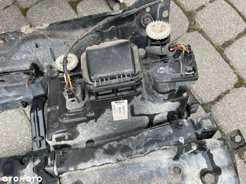 VW CADDY POLO CLASSIC 95-03 PRZÓD KOMPLETNY MASKA zderzak LAMPA REFLEKTOR PAS BŁOTNIK LEWY przedni GRILL pas przedni lampa reflektor LEWA PRAWA biały - 8