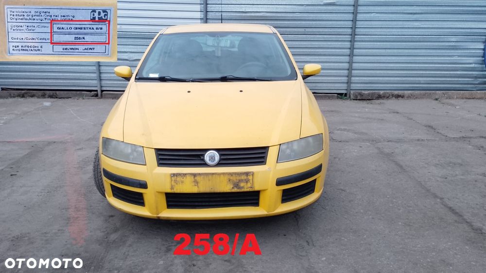 Tylko Części Fiat Stilo 1.8 16V 192A4000 133KM 98kW hb 3d 01r–04r lakier 258/A - 1