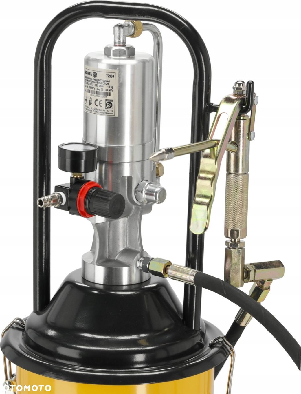VOREL SMAROWNICA TAWOTNICA TOWOTNICA PNEUMATYCZNA 12L 8BAR  WĄŻ 4M 77990 - 3