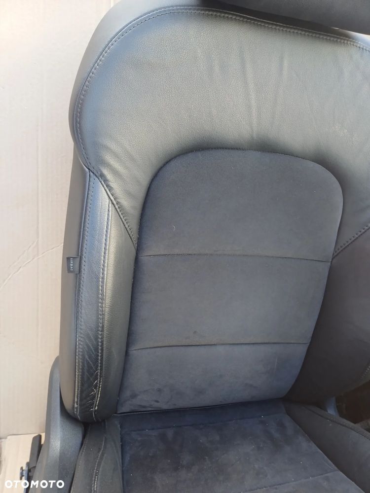 Fotele Skoda Superb 2 skóra alkantara grzane z pamieciami Kombi Europa - 27