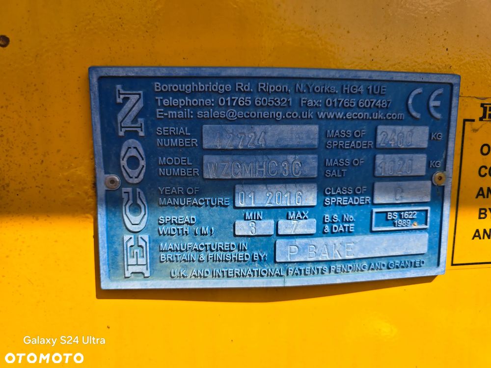 Mercedes-Benz Sprinter 313CDi Solarka Piaskarka Posypywarka Hydraulika rozrzutnik ECON Specjalny komunalny Schmidt gritter salt spreader pługopiaskarka ASR Tempomat Zimowy Komunalny - 12