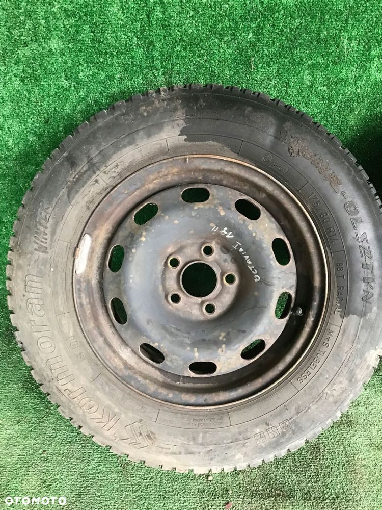 KOŁO FELGA OPONA SKODA OCTAVIA I GOLF IV 175/80R14 - 3