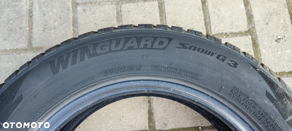OPONY ZIMOWE 175/65R14 82T NEXEN WINGUARD SNOW G3 (2921) ZIMA 7mm PARA 2 SZTUKI - 5