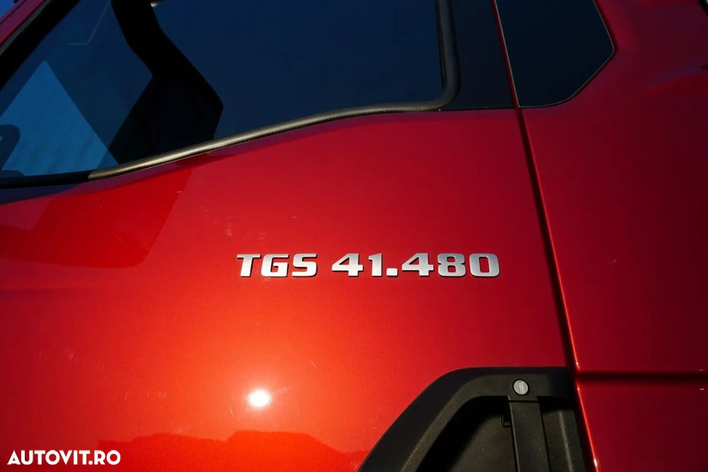 MAN TGS 41.480 / 8X8 / ​​BASCULATOR / AUTOMAT / NOU-NOUȚ / ECHIPAMENTE BOGATE / DISPONIBIL IMEDIAT / AUR METALIC / - 24