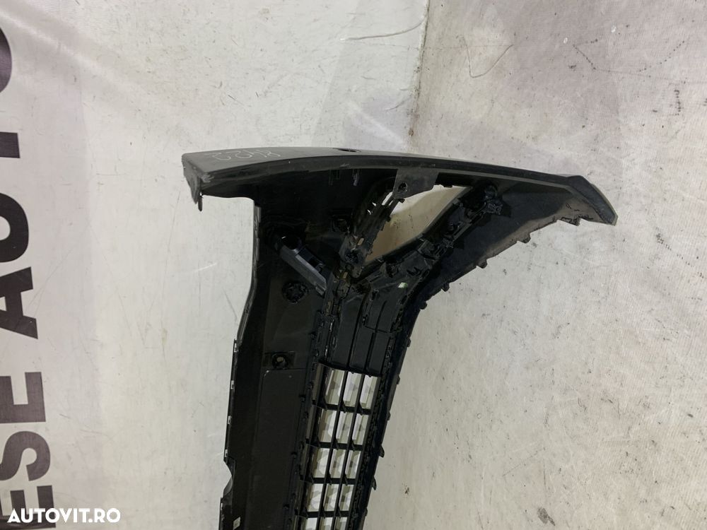 Bara fata VW Golf 7 VII, facelift, 2017, 2018, 2019, 2020, cod origine OE 5G0807221FL, cu gauri pentru spalatori faruri si senzori de parcare (6). - 8