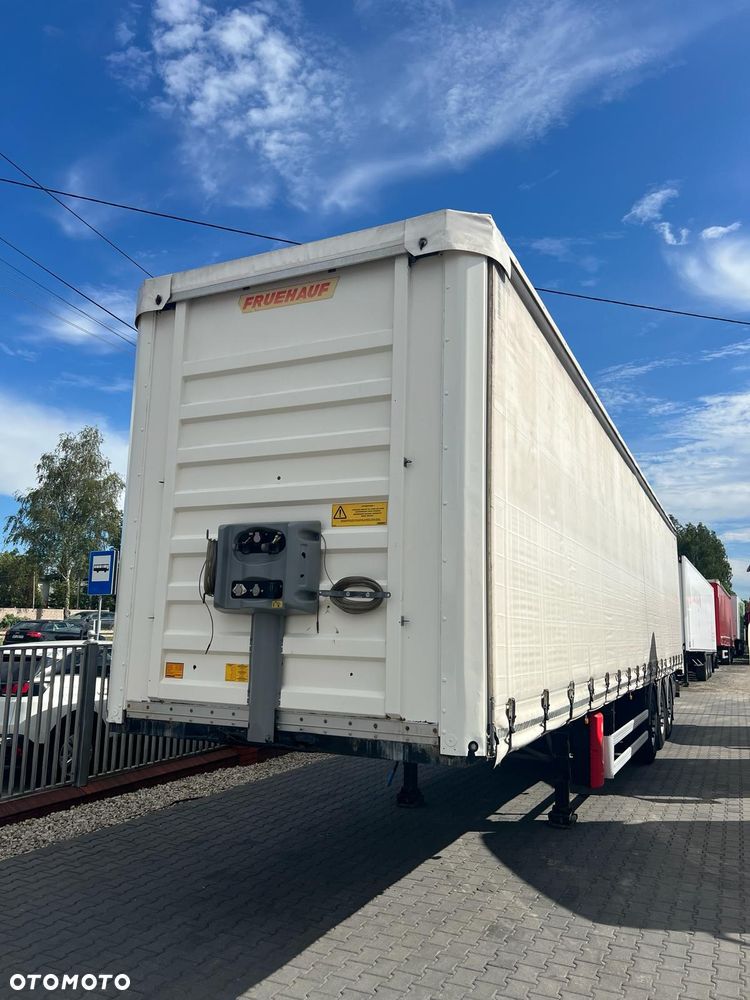 Fruehauf 2016 firanka plandeka mocna podłoga deska szyna bogato wyposażona wron-pol - 2